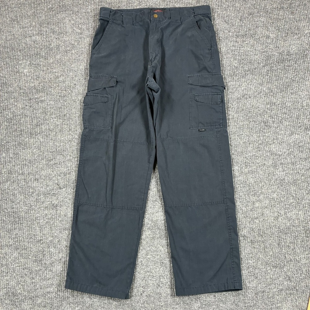 TRU-SPEC Mens Cargo Pants 38x34 Navy Blue Tactical Utility Work Outdoor